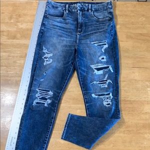 American Eagle Jean Jeggings Sz 12 Regular